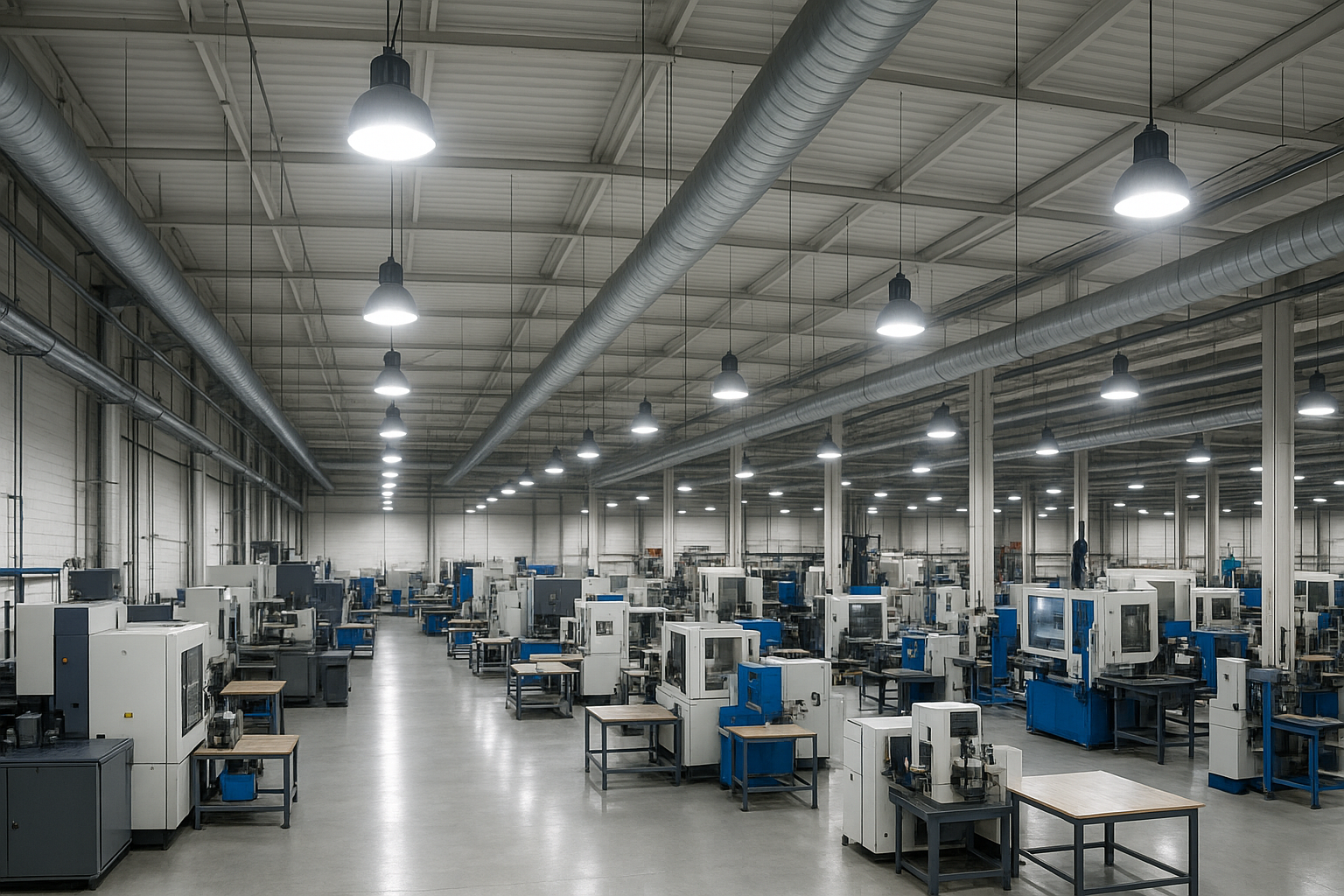 Optimize 40-50FT Factory Lighting for Efficiency & Safety – JC-LGL