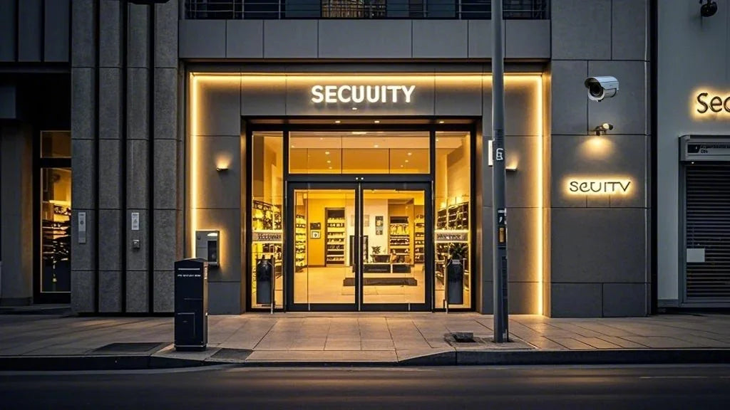 Photo inspiration: Picture Idea: Led Exterior Wall Lights For Safer Energy Efficient Commercial Buildi