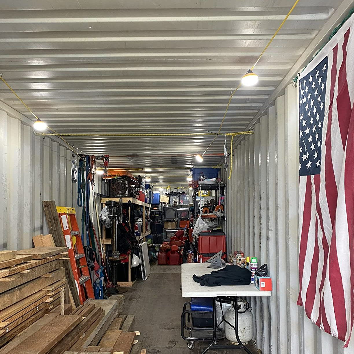 Durable LED Construction String Lights for Work Sites – JC-LGL