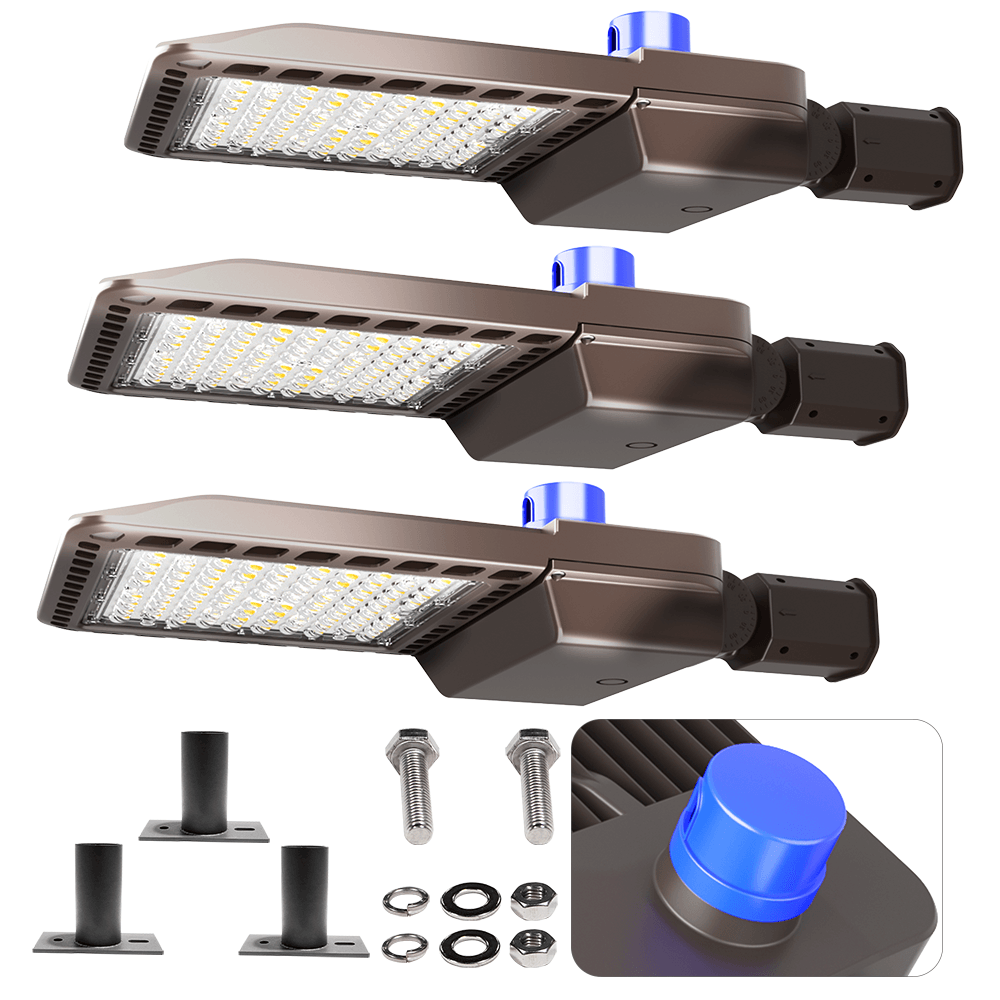 200W Parking lot light with Slip Fitter