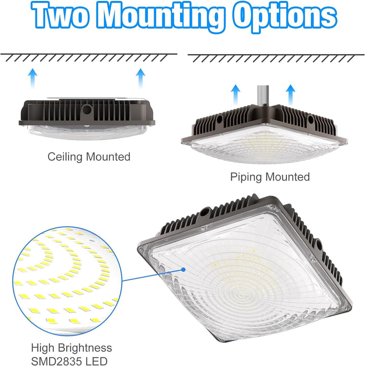 40W/60W LED Canopy Lights - JC - LGL