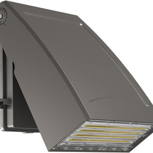 LED Wall Pack with Dusk to Dawn Sensor, 0-90° Adjustable Full Cutoff Outdoor Wall Light