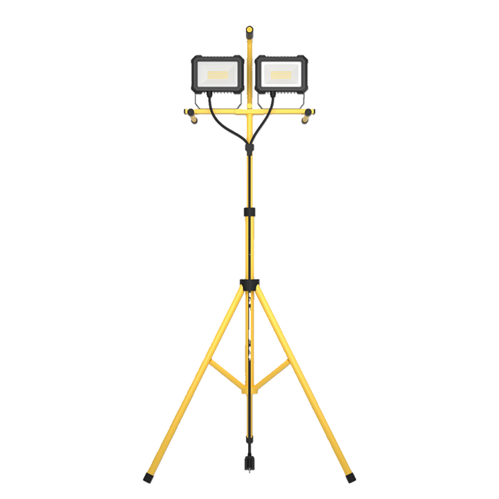 Dual Head LED Work Light with Tripod Stand | JC-LGL