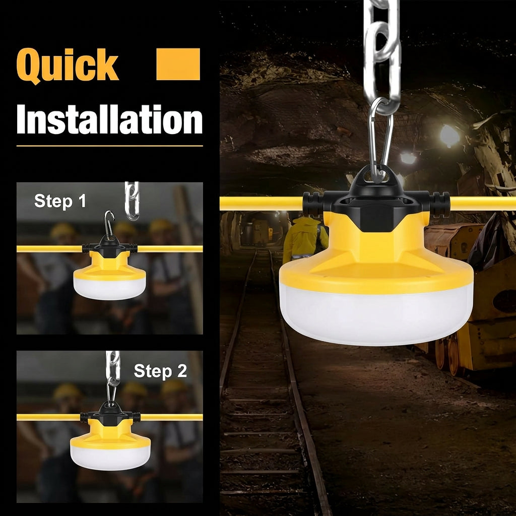 JC-LGL LED Construction String Lights 65W/130W | IP65 Waterproof