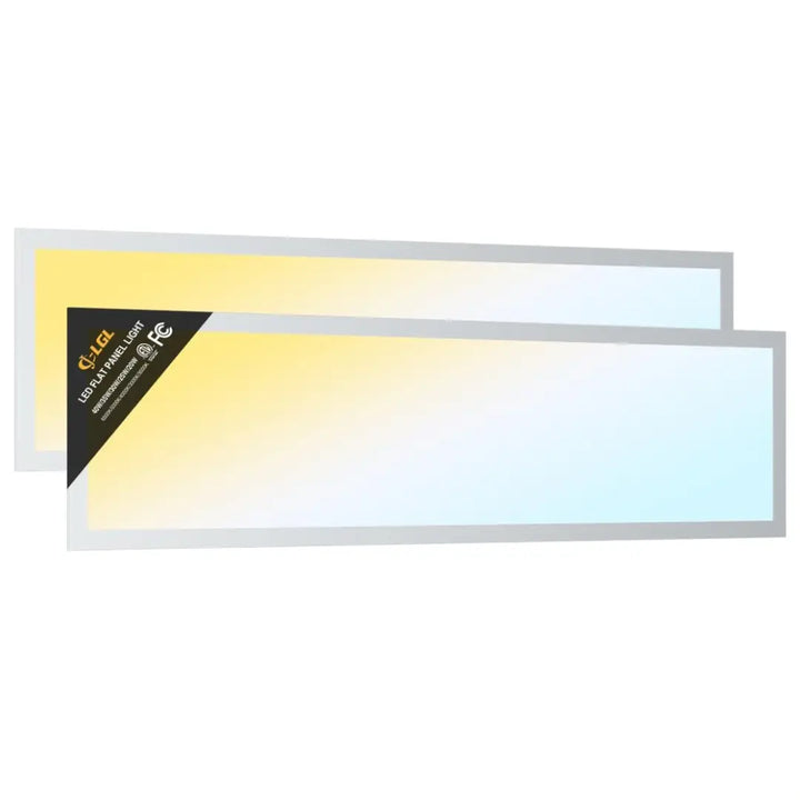 Adjustable 1x4ft 40W LED Flat Panel Light -5200LM, ETL Certified