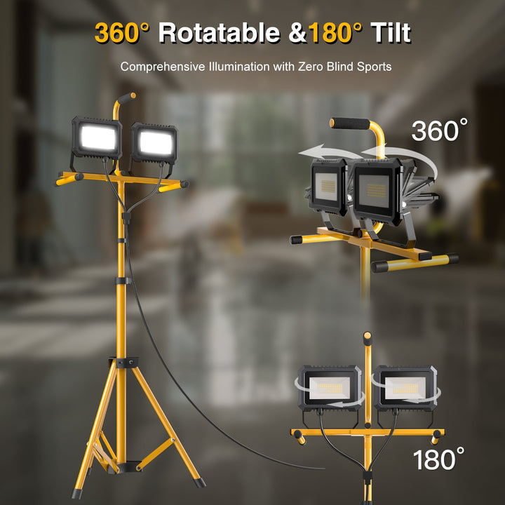 Portable Work Light 360° Rotatable