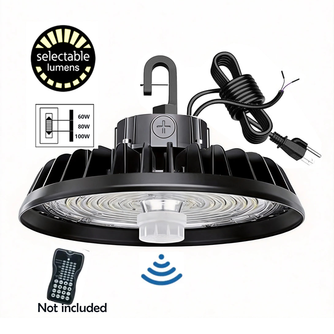 LED High Bay Lights Motion Activated - Adjustable Brightness | JC-LGL