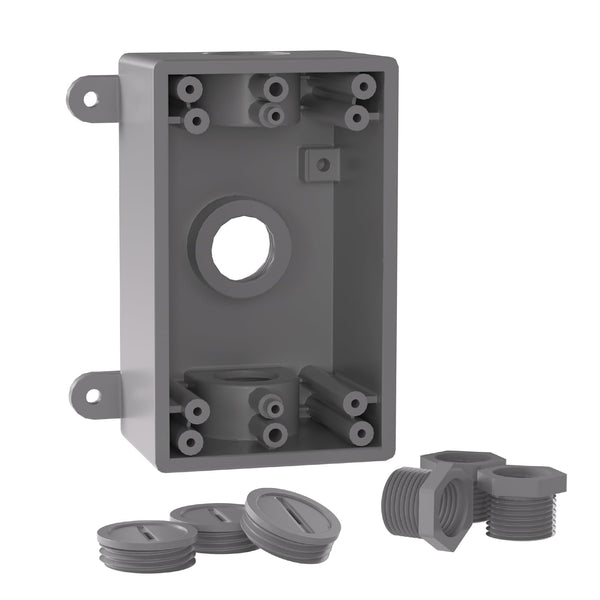 Weatherproof  Square Electrical Outlet Box