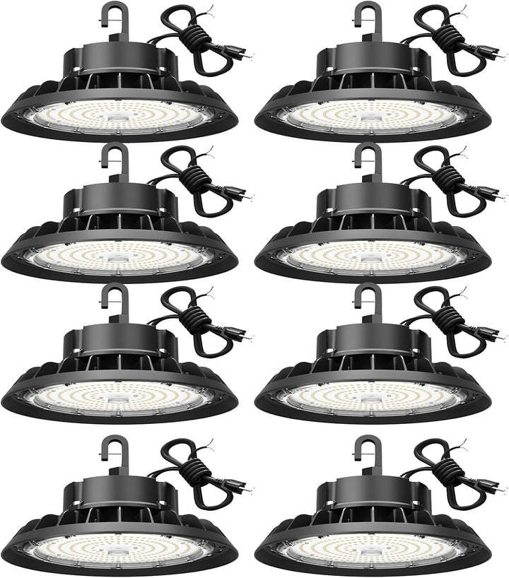 8 Pack High Bay LED Light