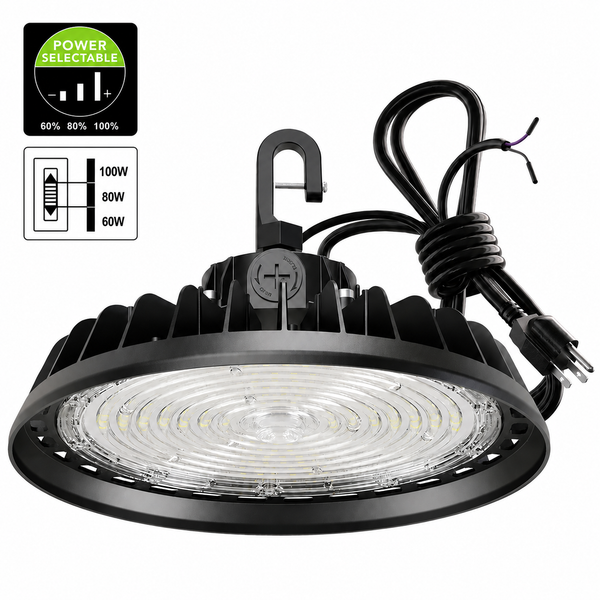 Adjustable JC-LGL LED High Bay Lights - 150W to 240W - Bright & Safe