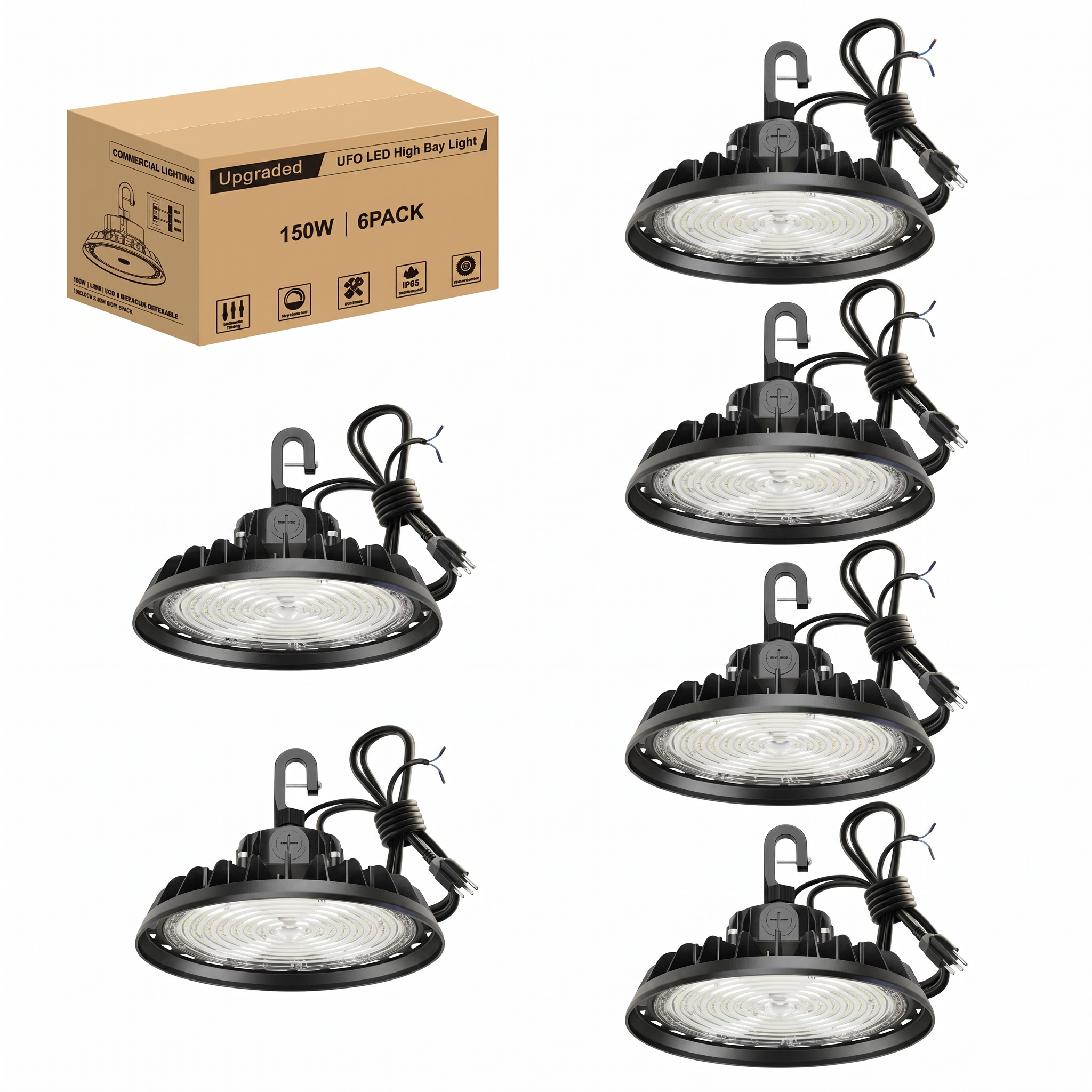 Adjustable High Bay LED Lights 100-400W | IP65 Waterproof | JC-LGL