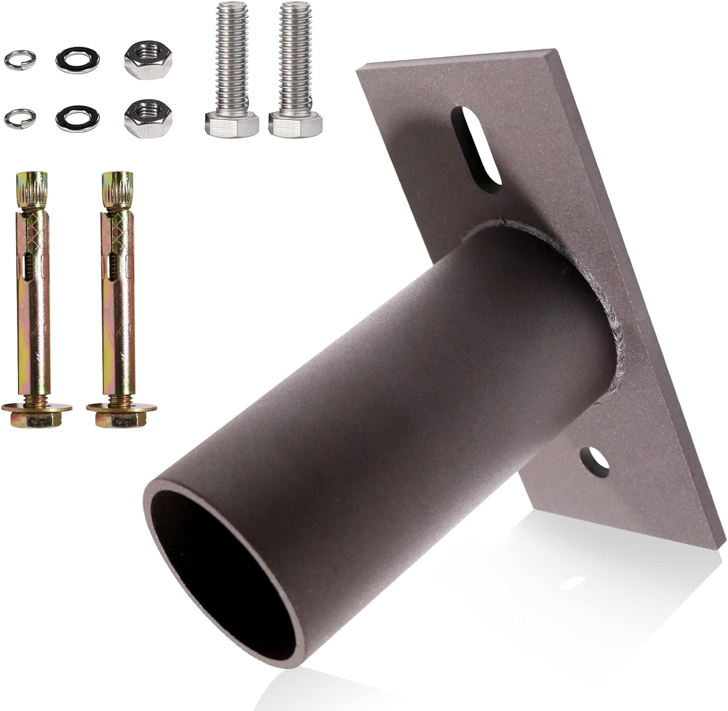 Slip Bracket JC-LGL Slip Fitter Adapter Bracket & 90° Wall Mount - Heavy-Duty Steel