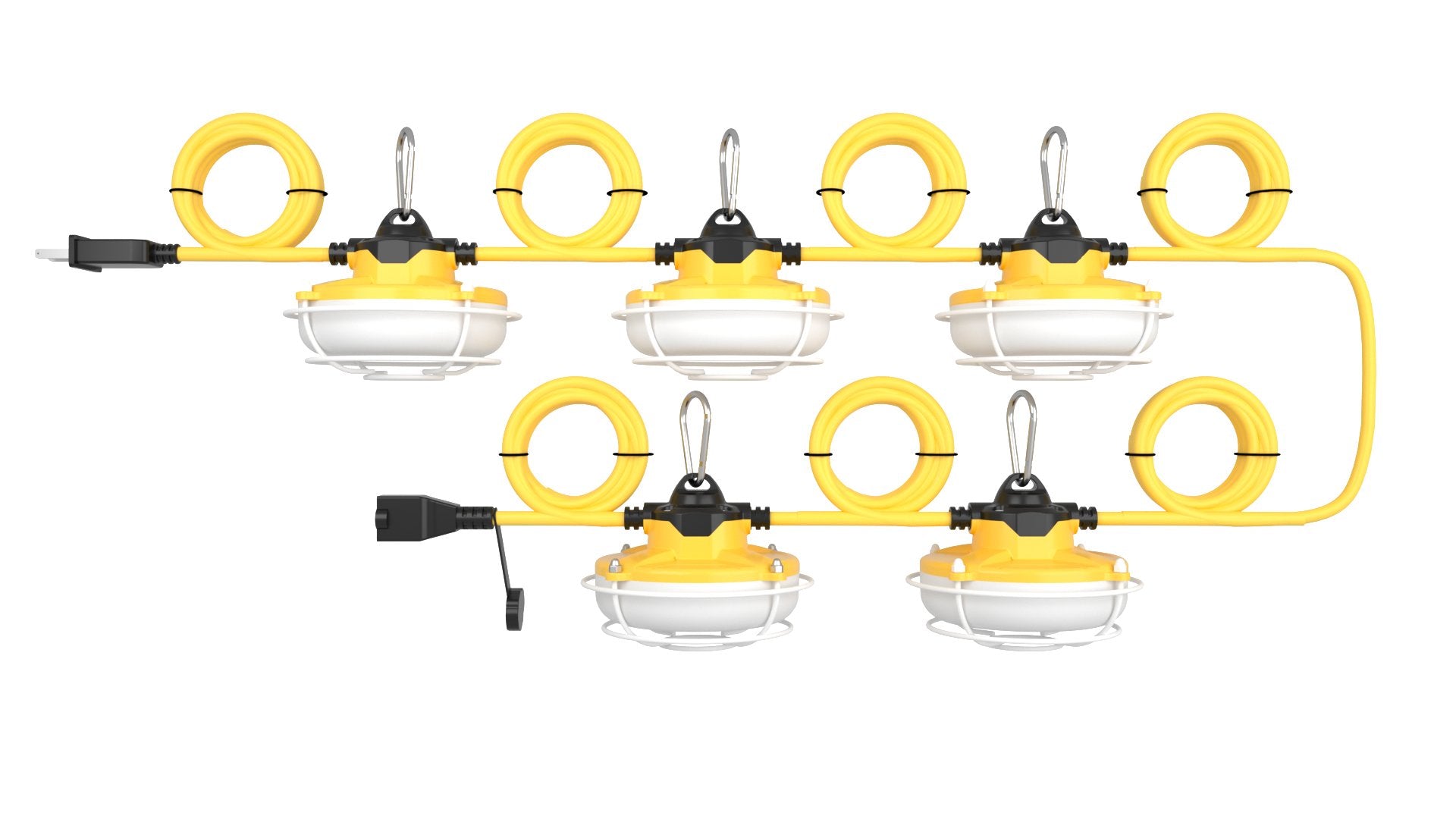 Led 360 String Construction JC-LGL LED Construction String Lights - 65W/130W, 50FT/100FT, IP65