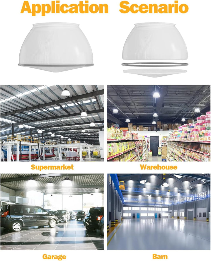 LED High Bay Light HB Series with 90 Degree PC Bundle Reflector - JC - LGL