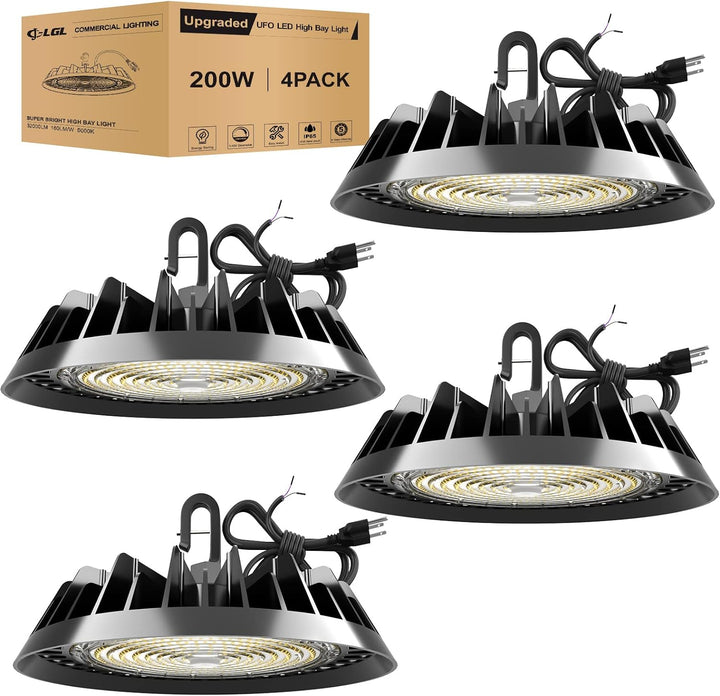 LED High Bay Lights Alpha Series with 90 Degree PC Reflector - JC - LGL