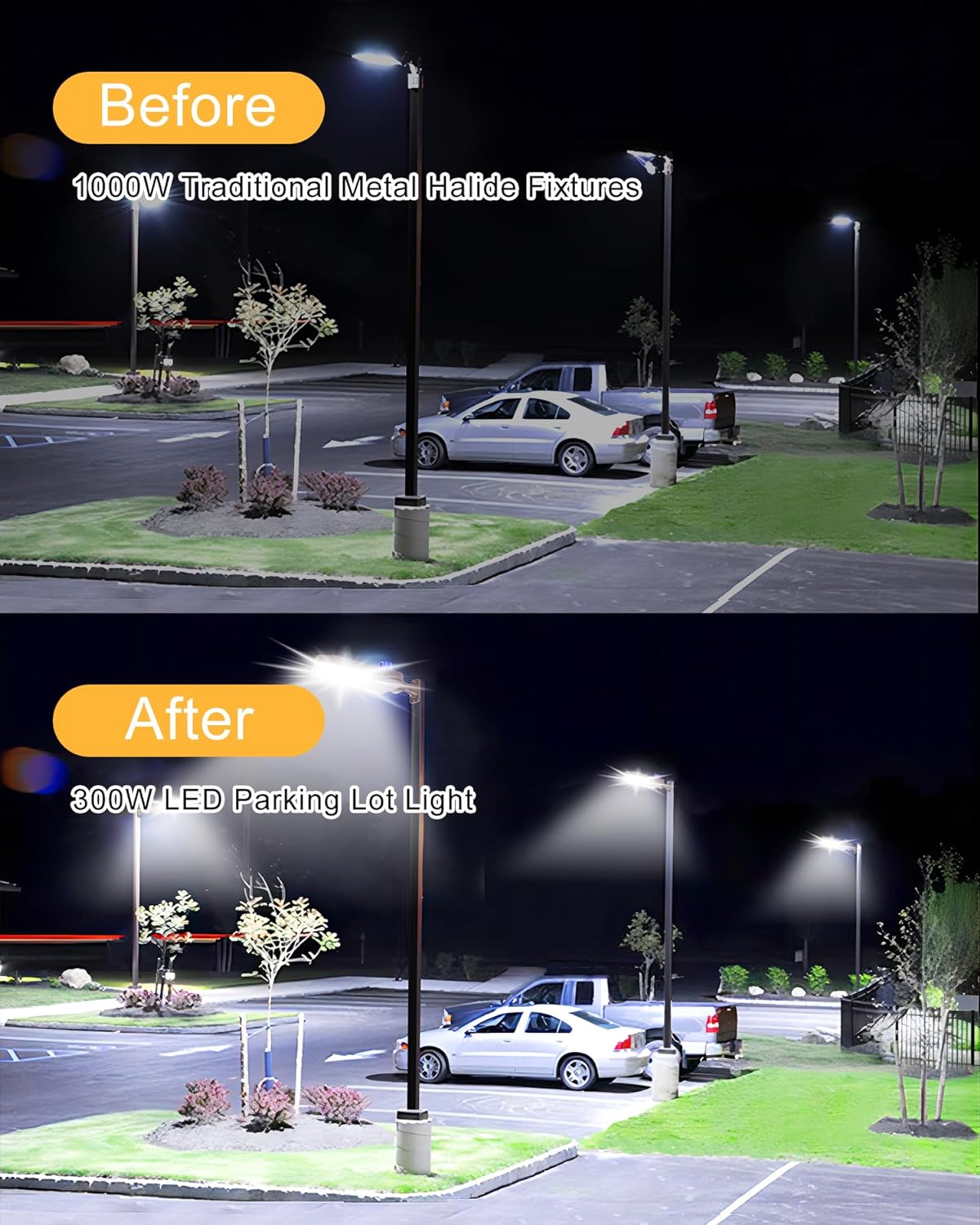 led lights for parking lots