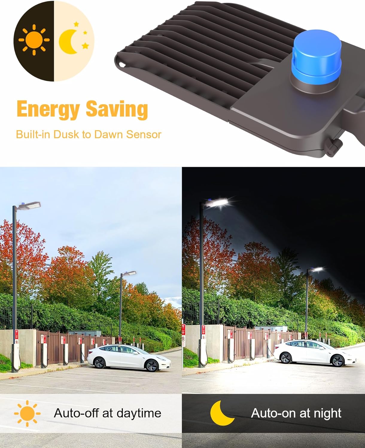 led parking lot lighting fixtures