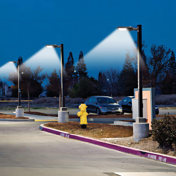 led shoebox lights for parking lots