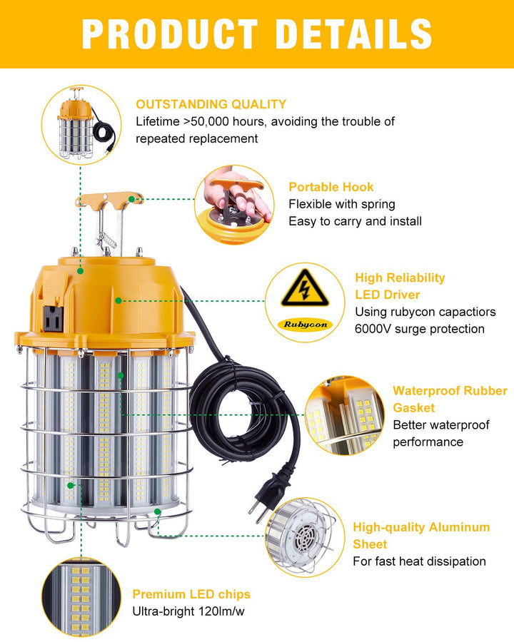 outdoor work lights details
