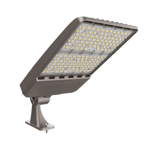 JC-LGL Parking Lot Light - Super Series, Arm Mount, AC 277-480V, 5000K, Dusk to Dawn