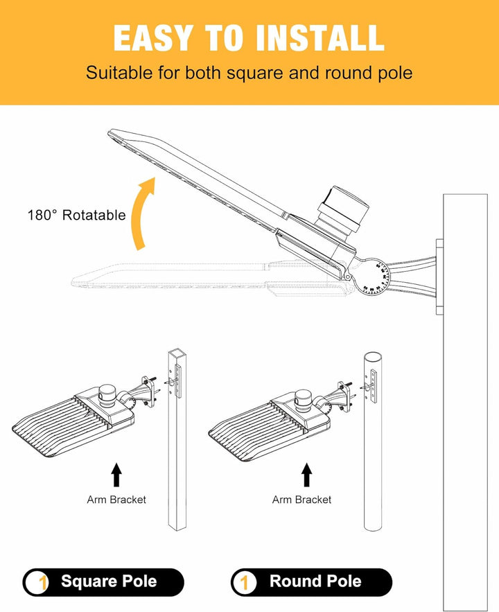 parking lot light fixtures